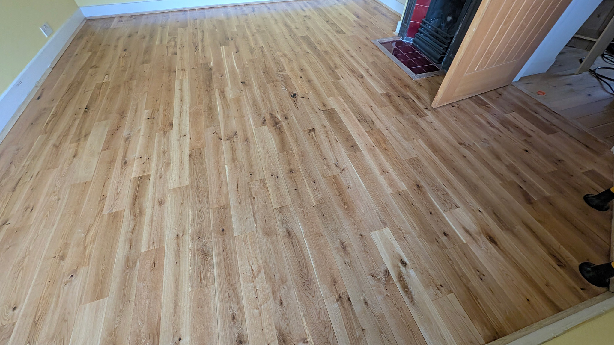 Engineered Oak Flooring Restoration