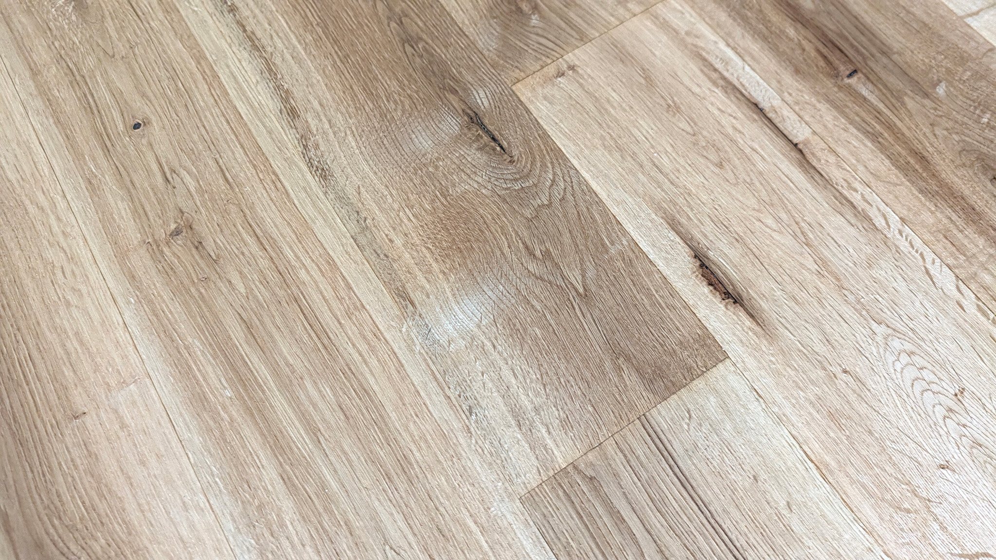 Engineered Oak Flooring Restoration