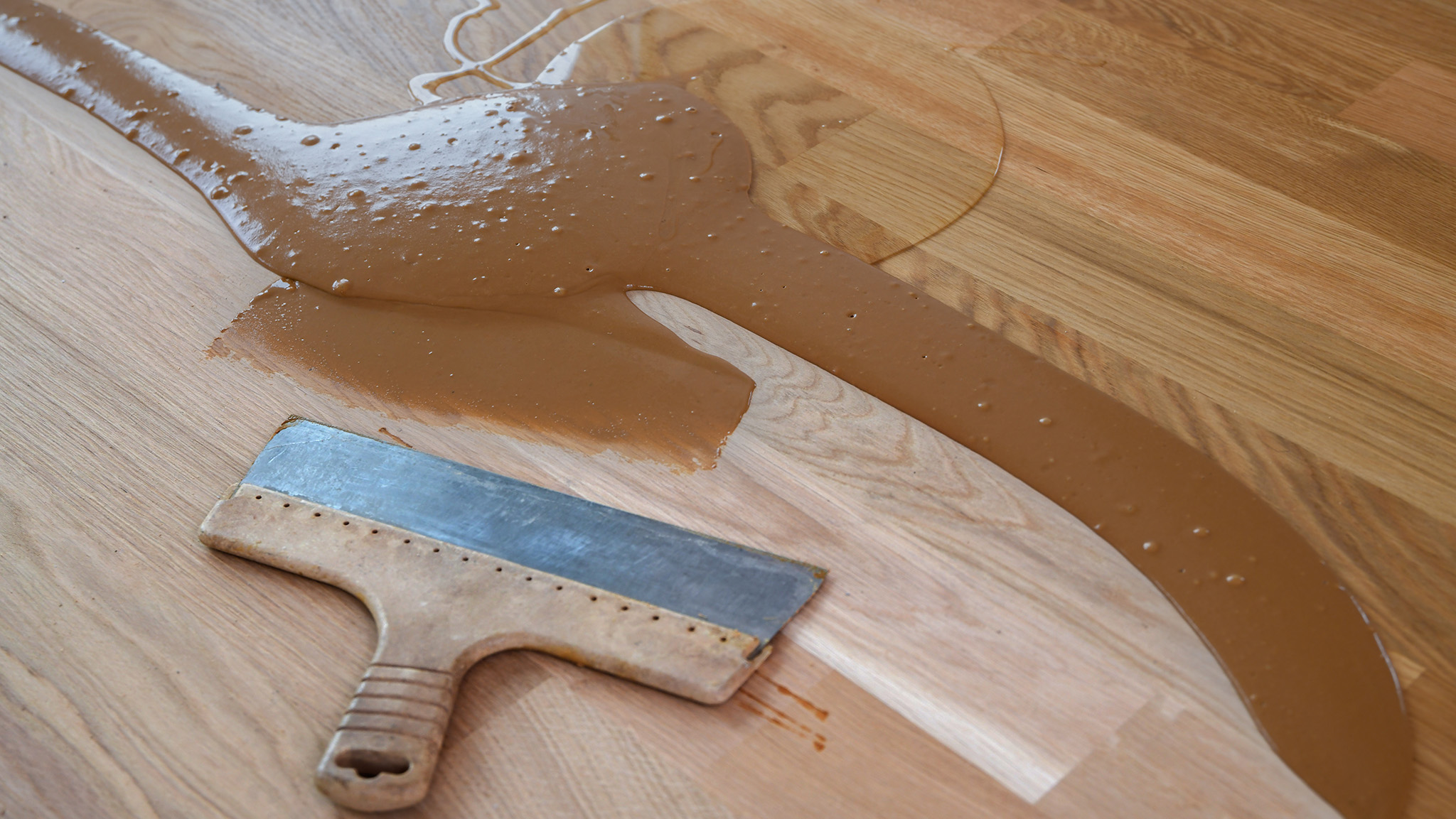 Gap Filling on a Wooden Floors