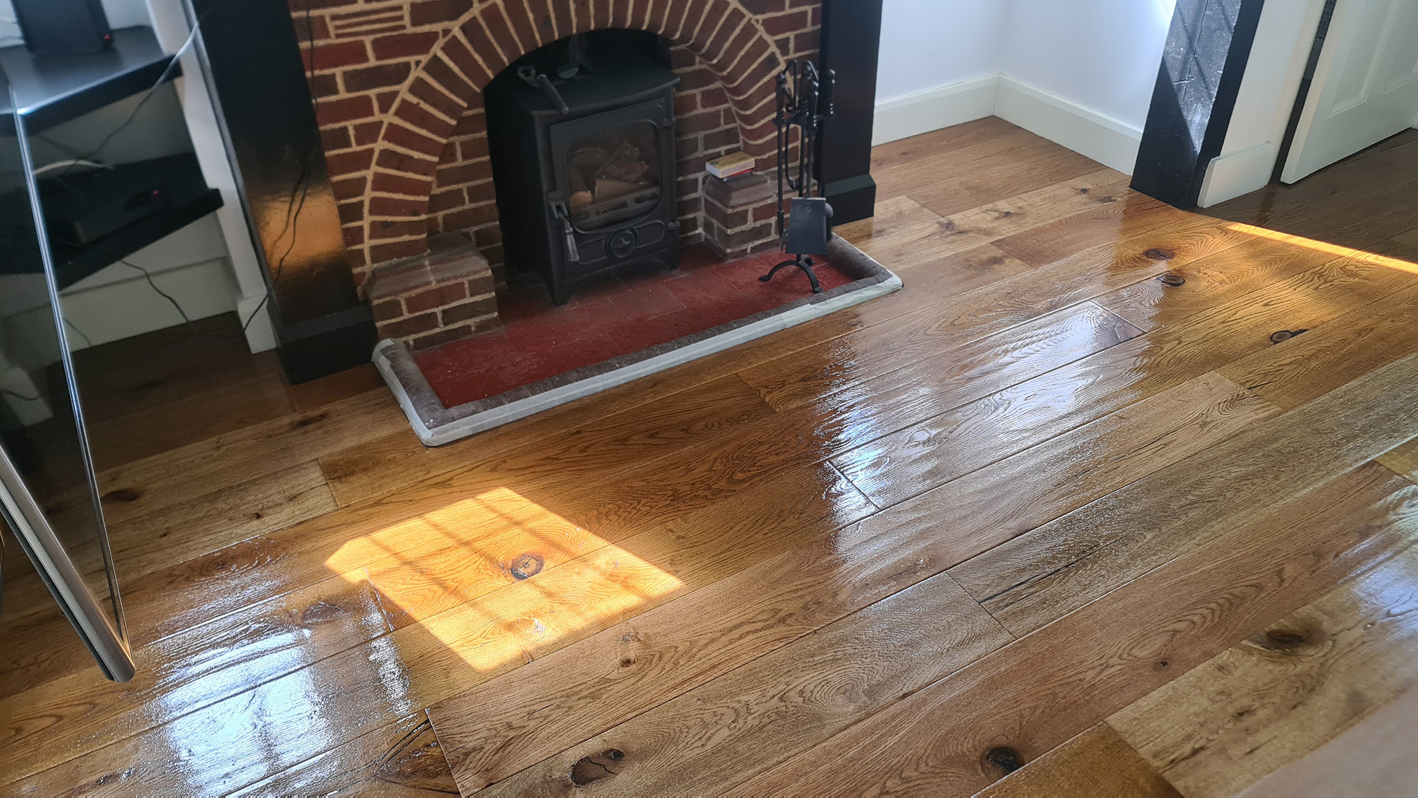 Re-oiled Wooden Floors