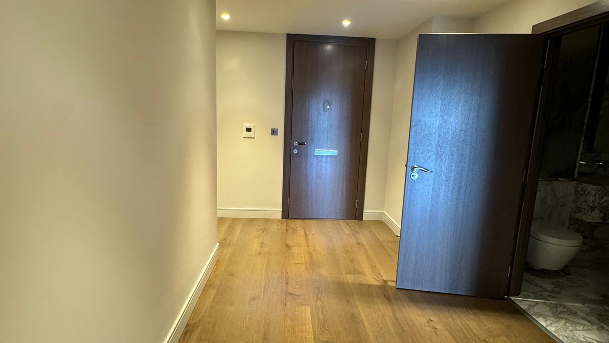 Before the Restoration of Engineered Oak Flooring - Hammersmith