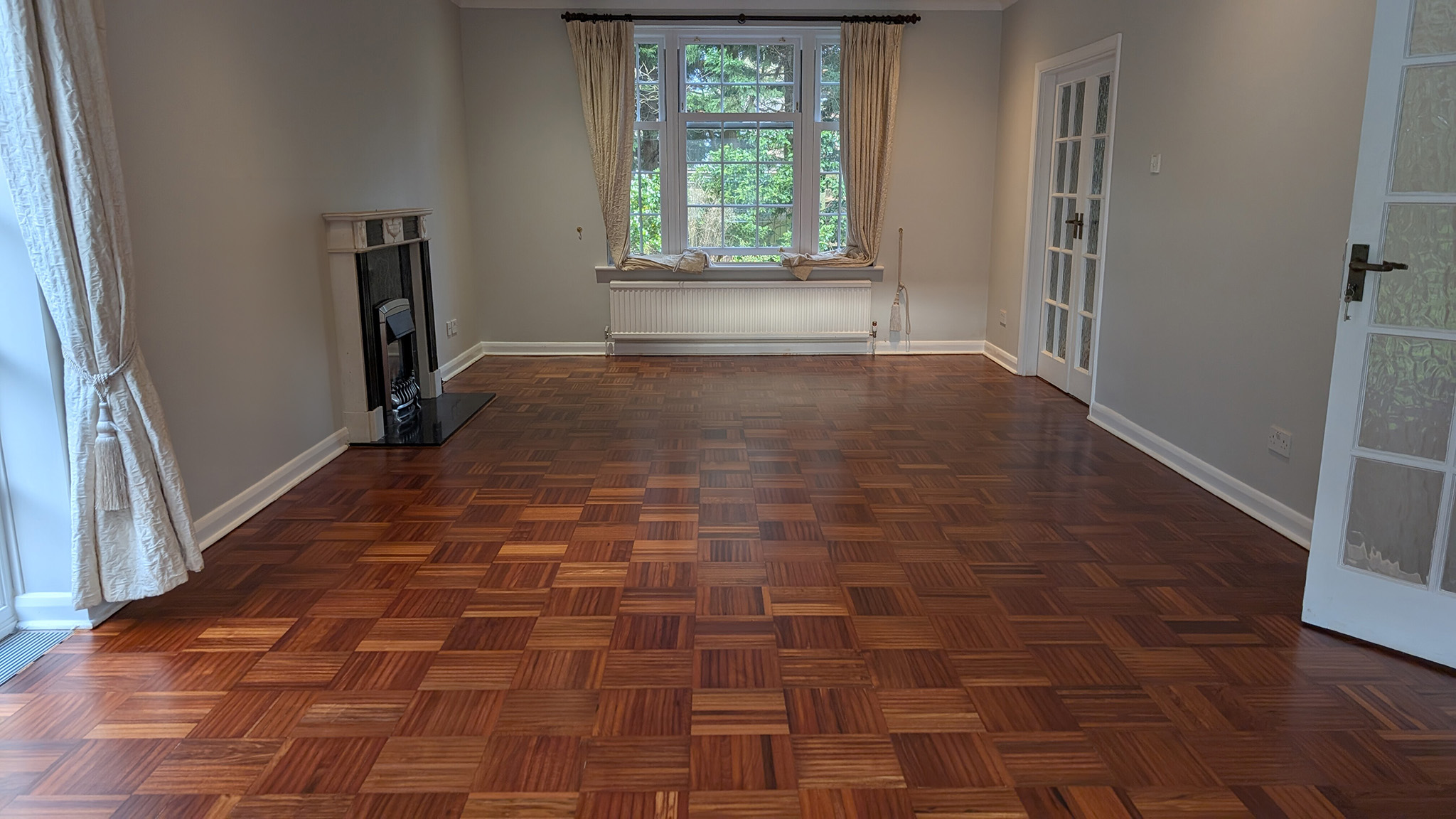 Merbau Parquet Floor Sanding and Repairing - Kingston