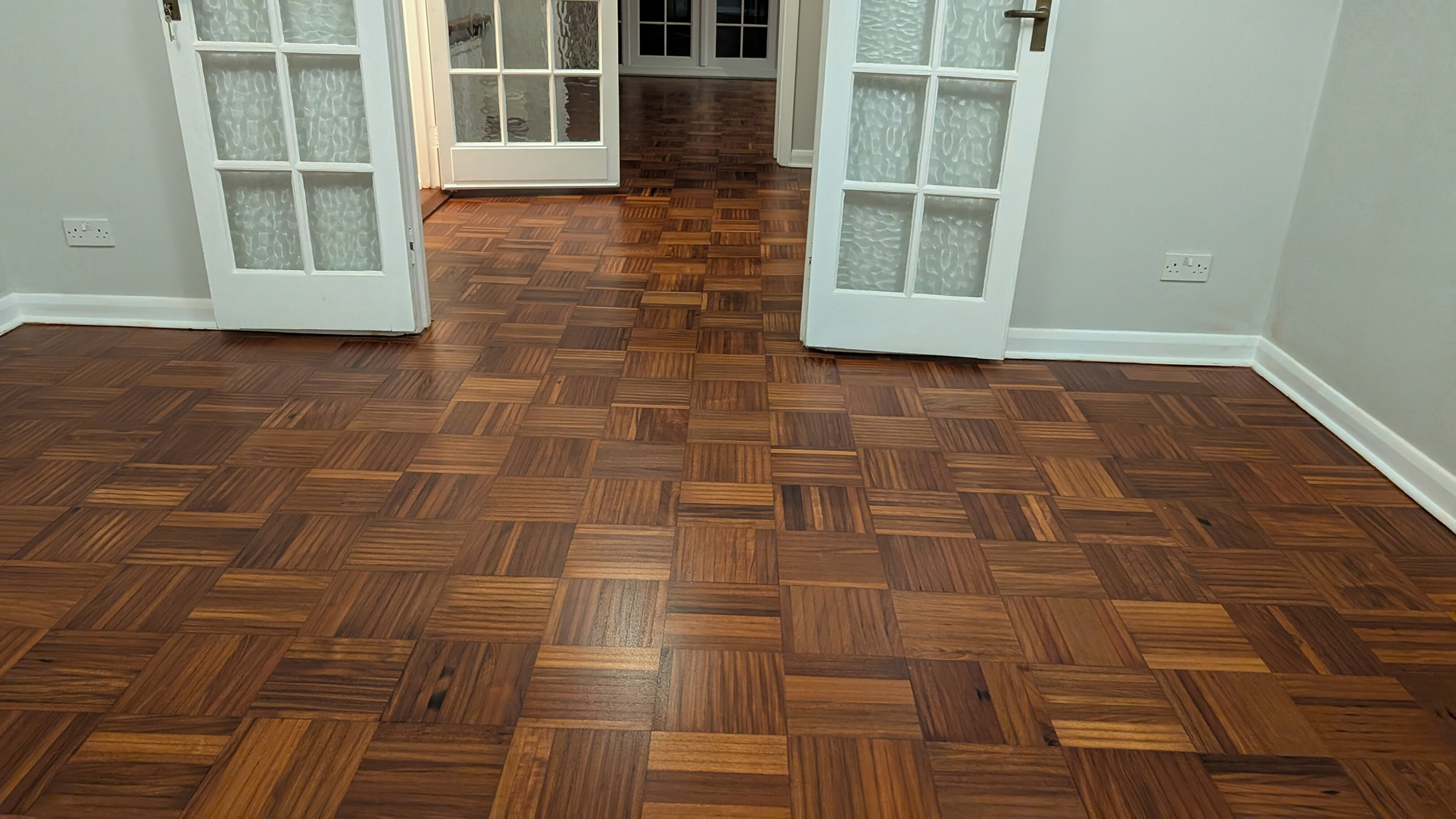 Merbau Parquet Floor Sanding and Repairing - Kingston