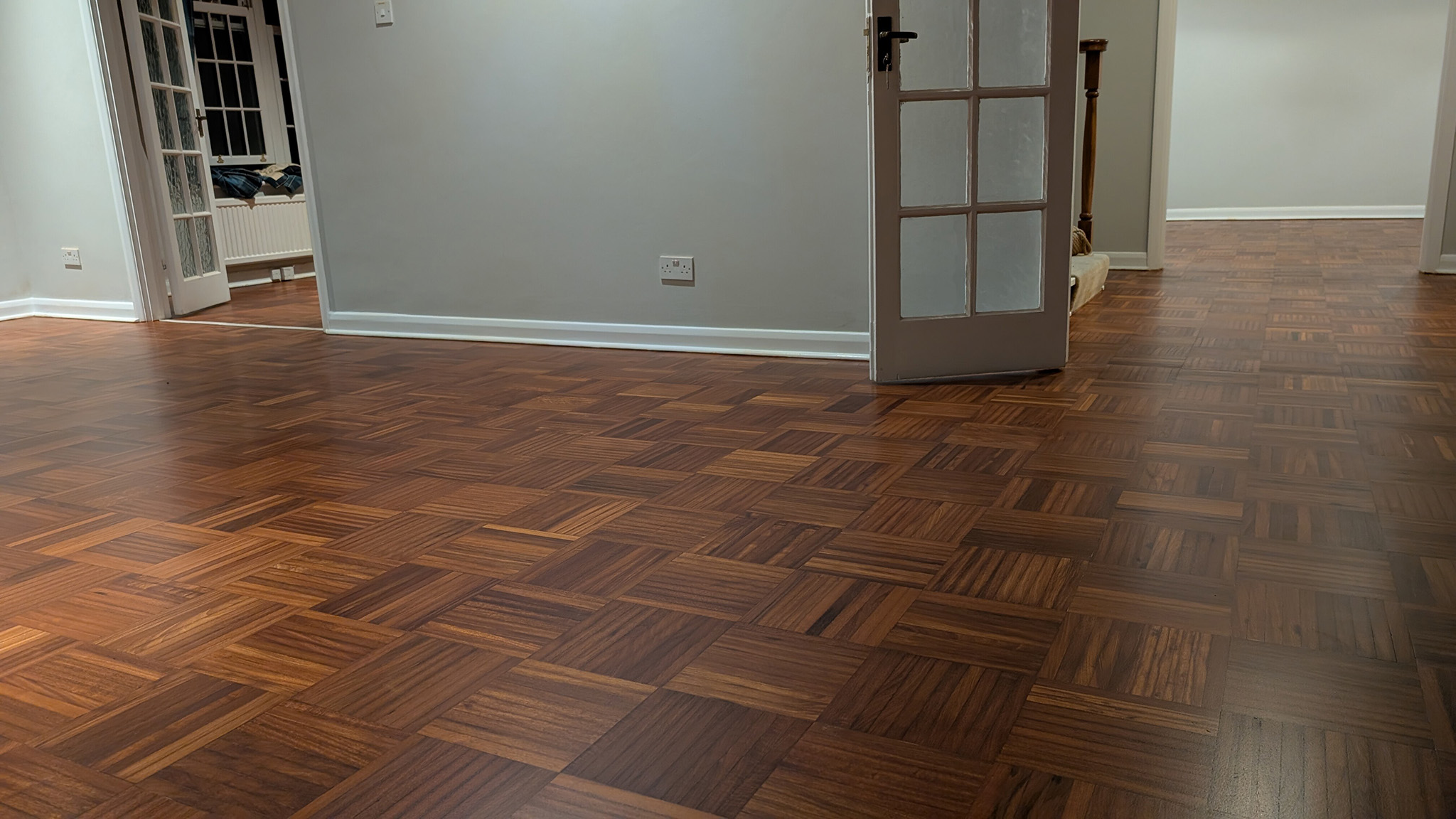 Merbau Parquet Floor Sanding and Repairing - Kingston