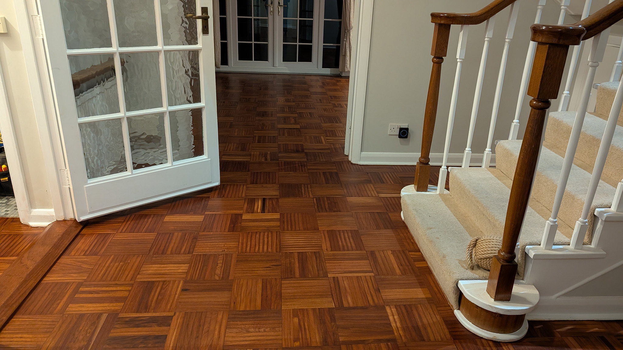 Merbau Parquet Floor Sanding and Repairing - Kingston