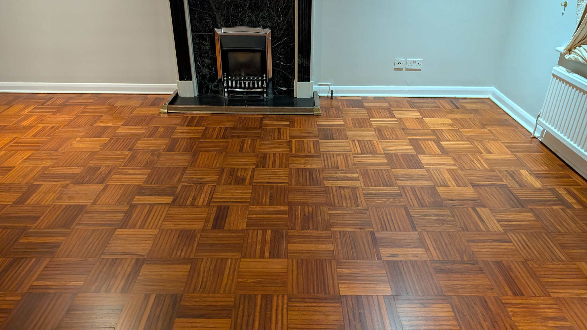 Merbau Parquet Floor Sanding and Repairing - Kingston