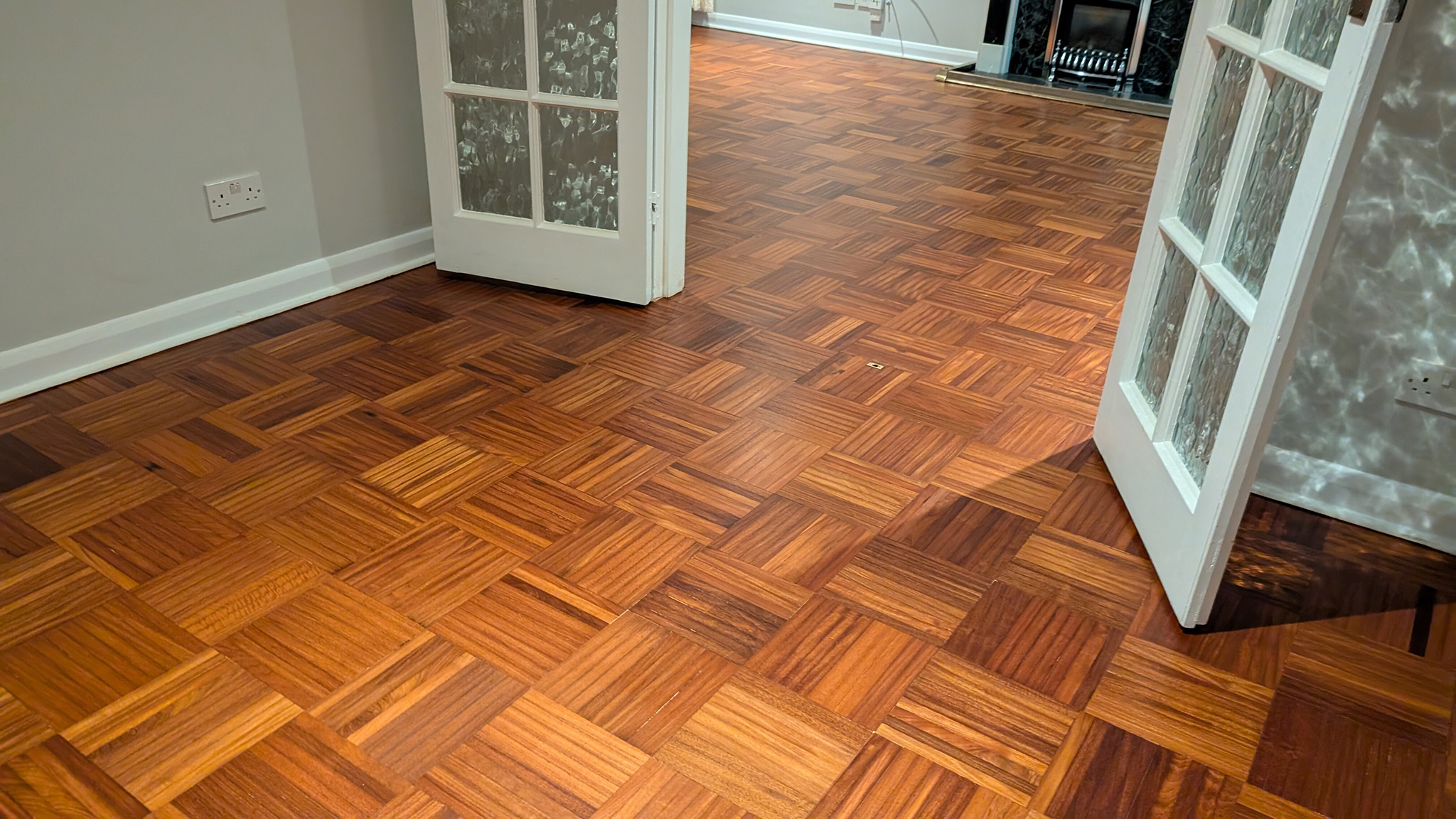 Merbau Parquet Floor Sanding and Repairing - Kingston