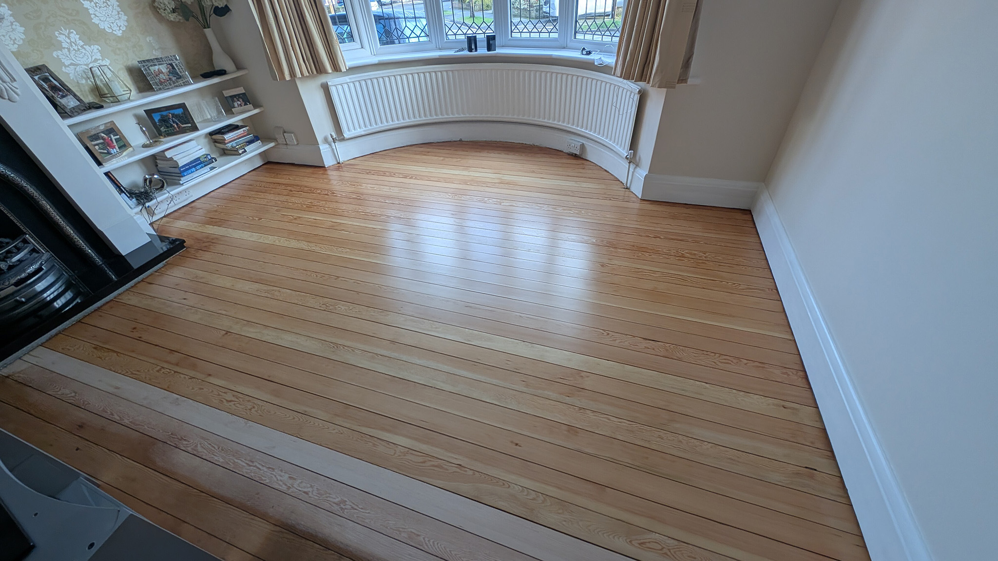 Solid Wood Floor Restoration - Orpington