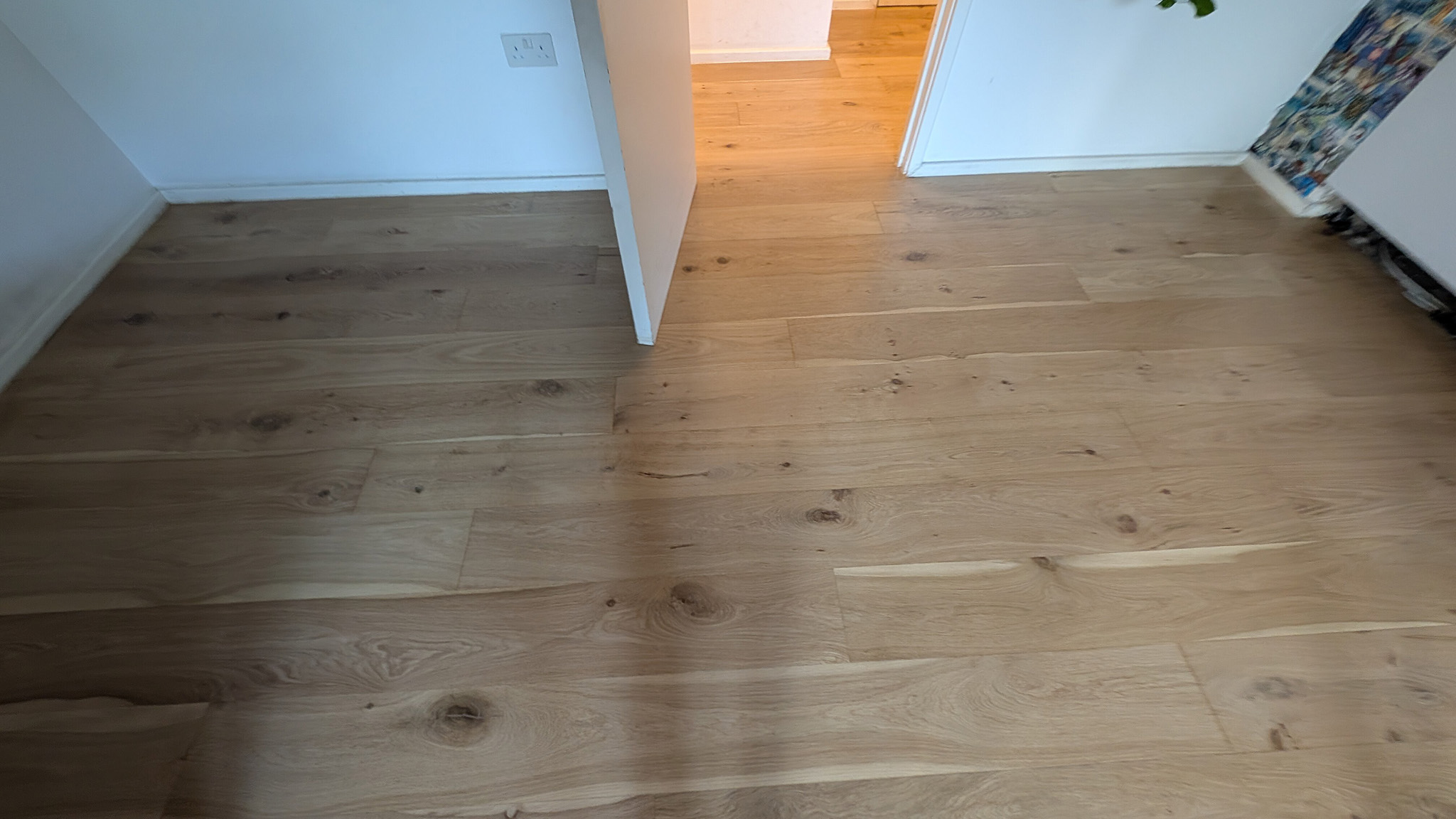 Restoring Engineered Oak Flooring - Hackney