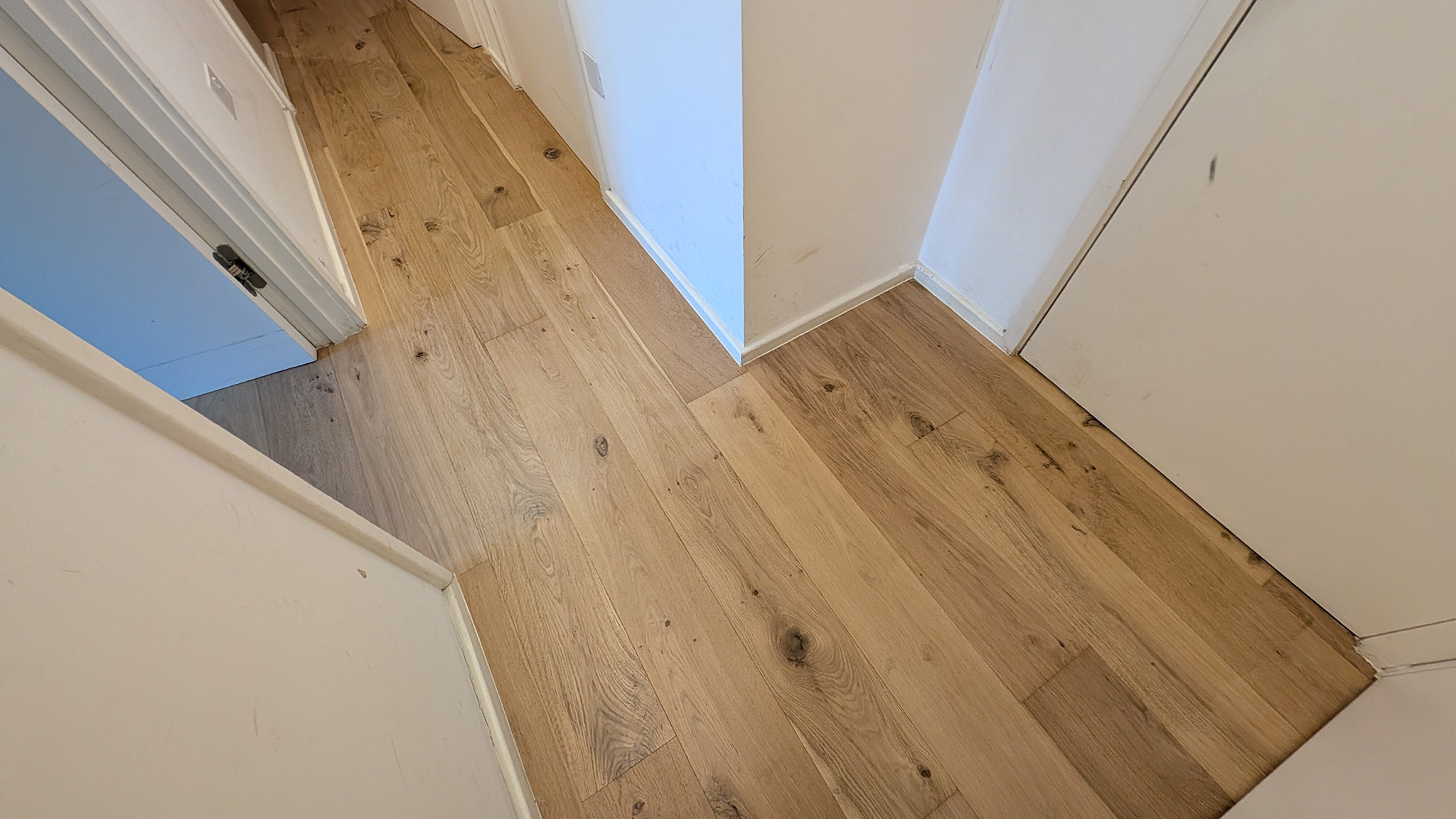 Restoring Engineered Oak Flooring - Hackney