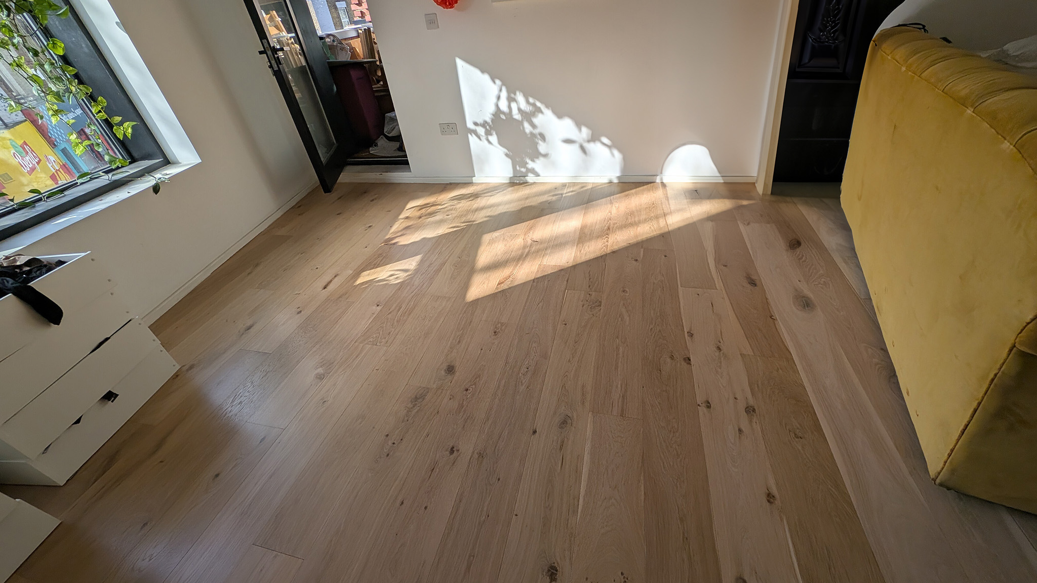 Restoring Engineered Oak Flooring - Hackney
