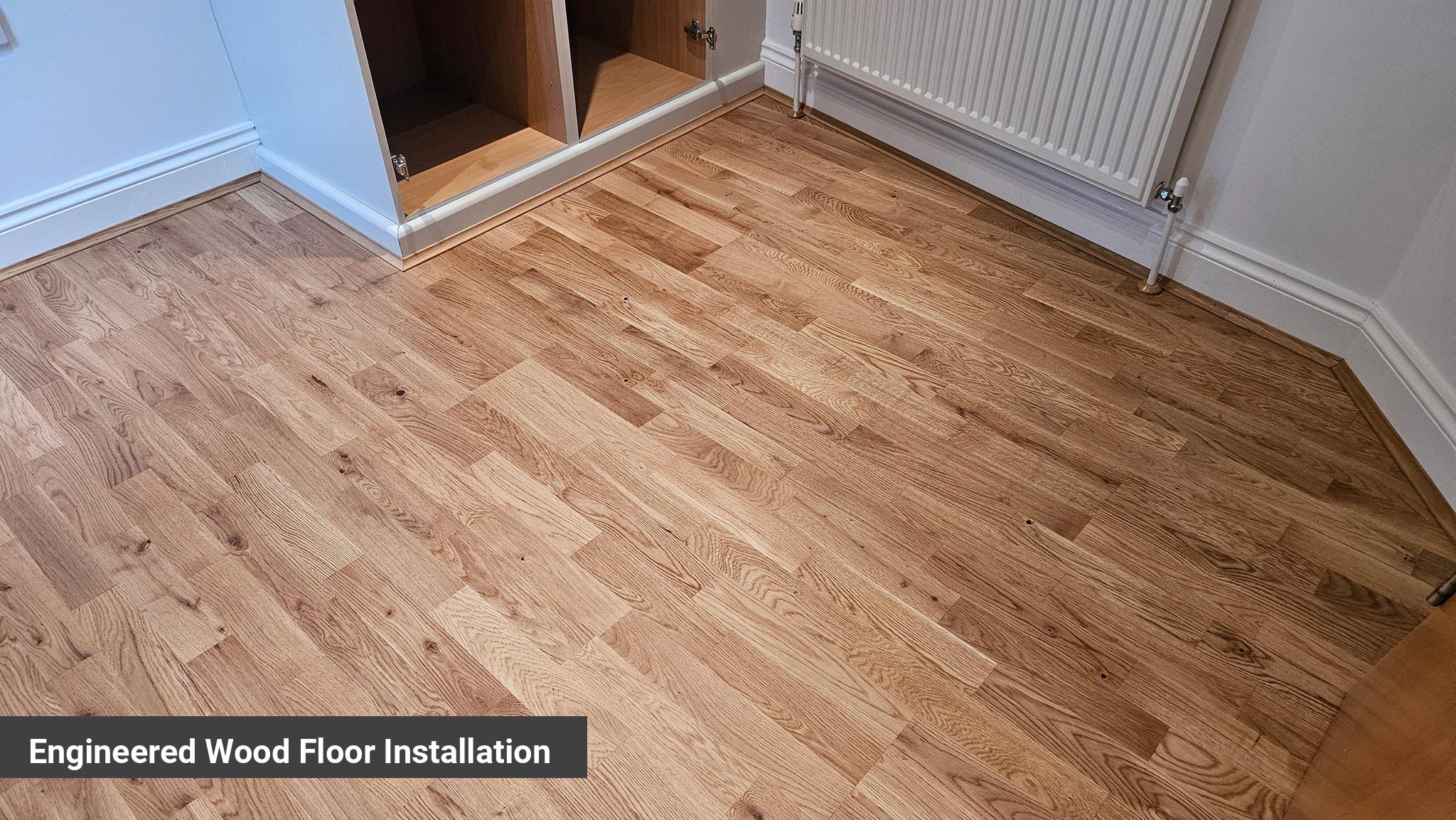 Engineered Wood Floor Installation