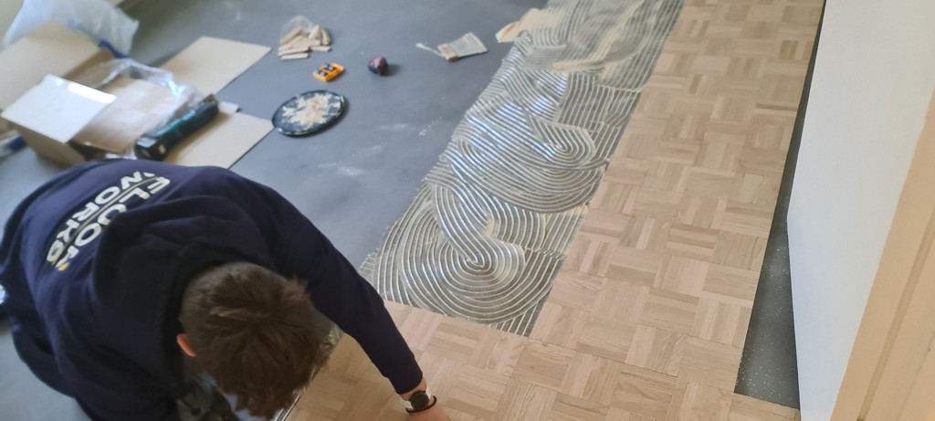 Concrete Subfloor Preparation in Floorworks Flooring Installations