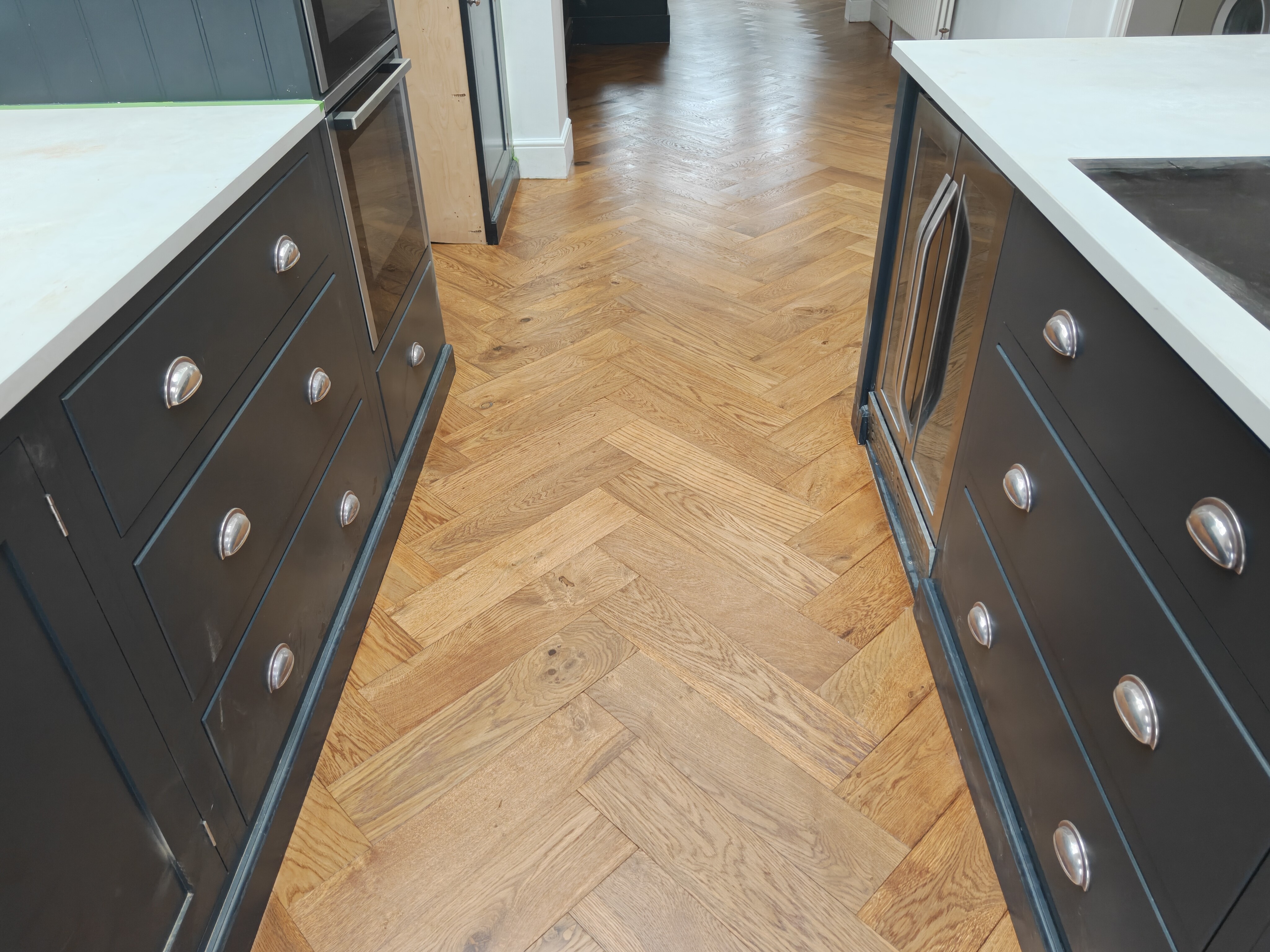 Restoration of a Wood Parquet Flooring
