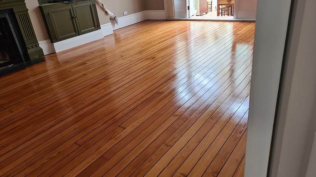 Completed Floor Restoration