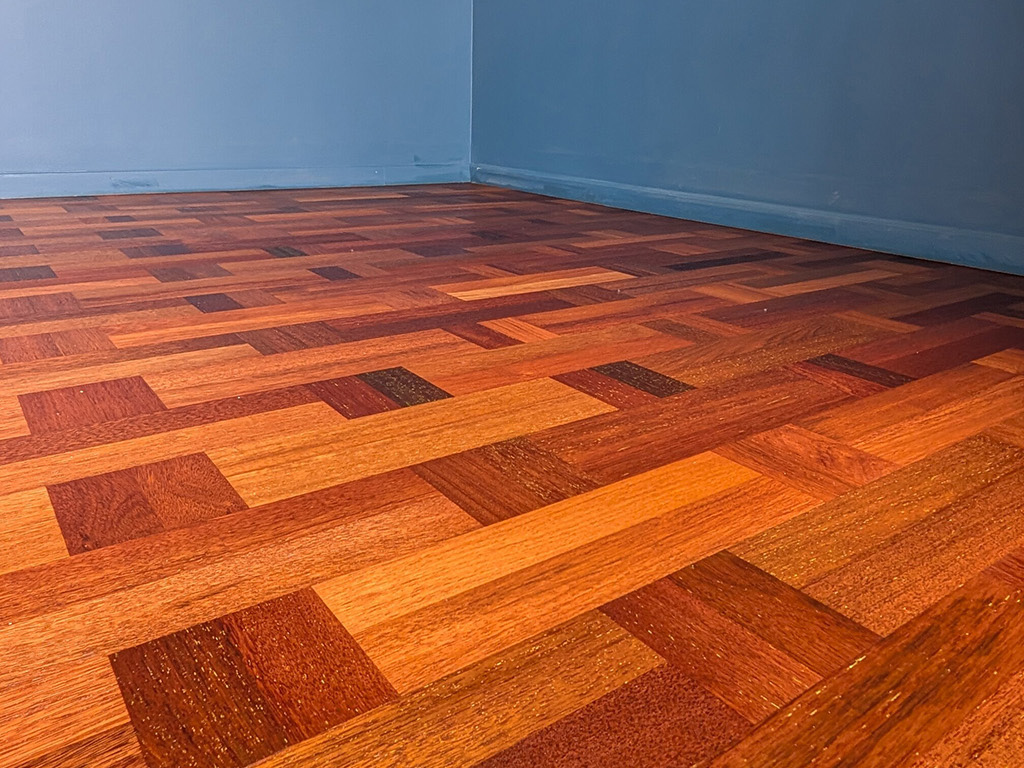 Restored Parquet Flooring