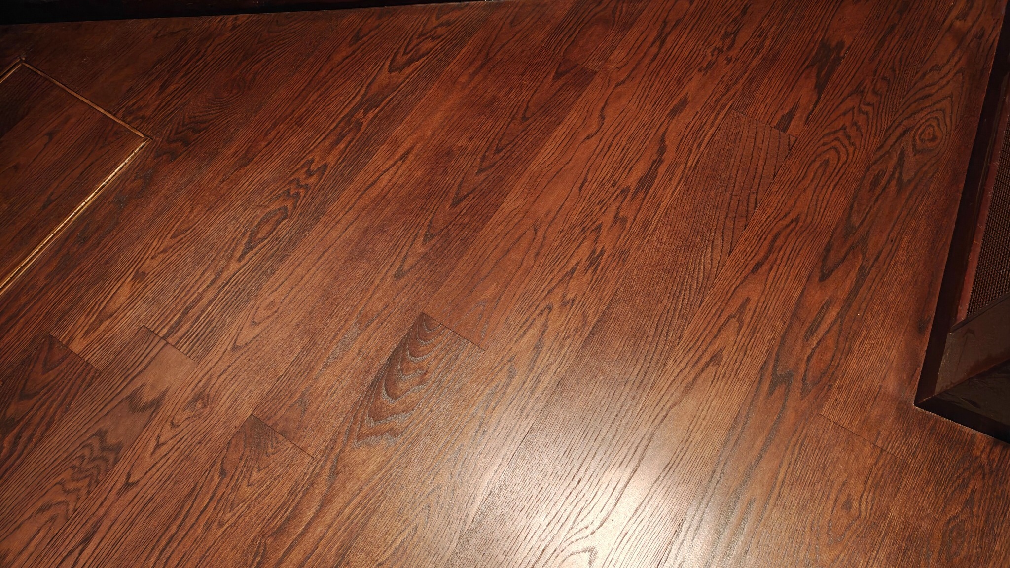 Restored Area of a Wooden Flooring in The Royal Opera House