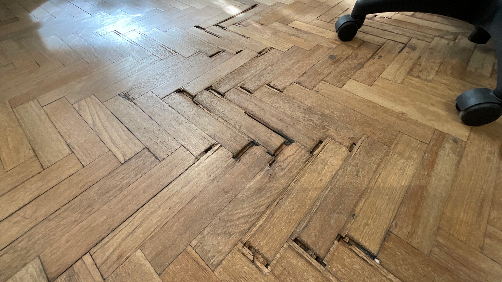 Parquet Flooring Beyond Restoration