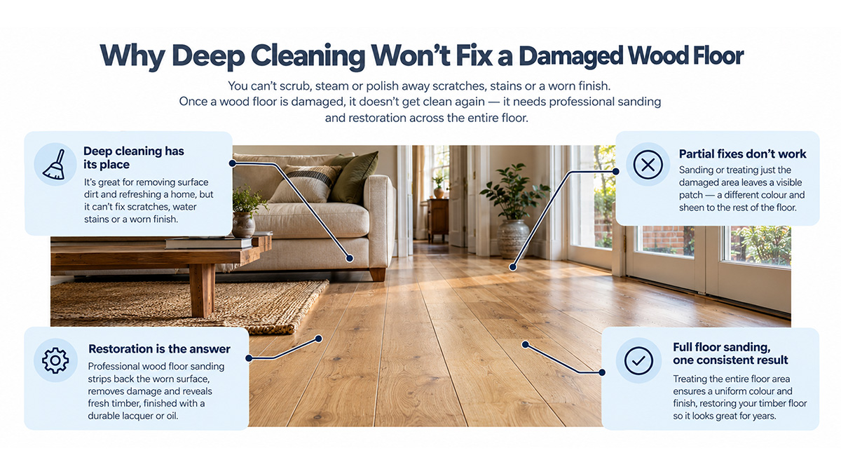 The Difference Between Deep Cleaning & Restoration