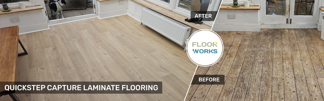 QuickStep Laminate Flooring Project