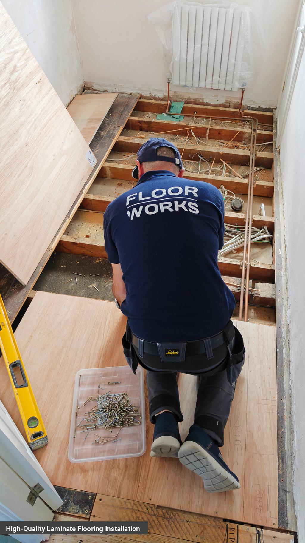 High-Quality Laminate Flooring Installation