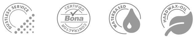 Bona Certification Logo, Natural LOW Voc Finishes