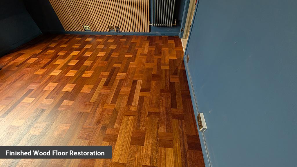 Finished Wood Floor Restoration
