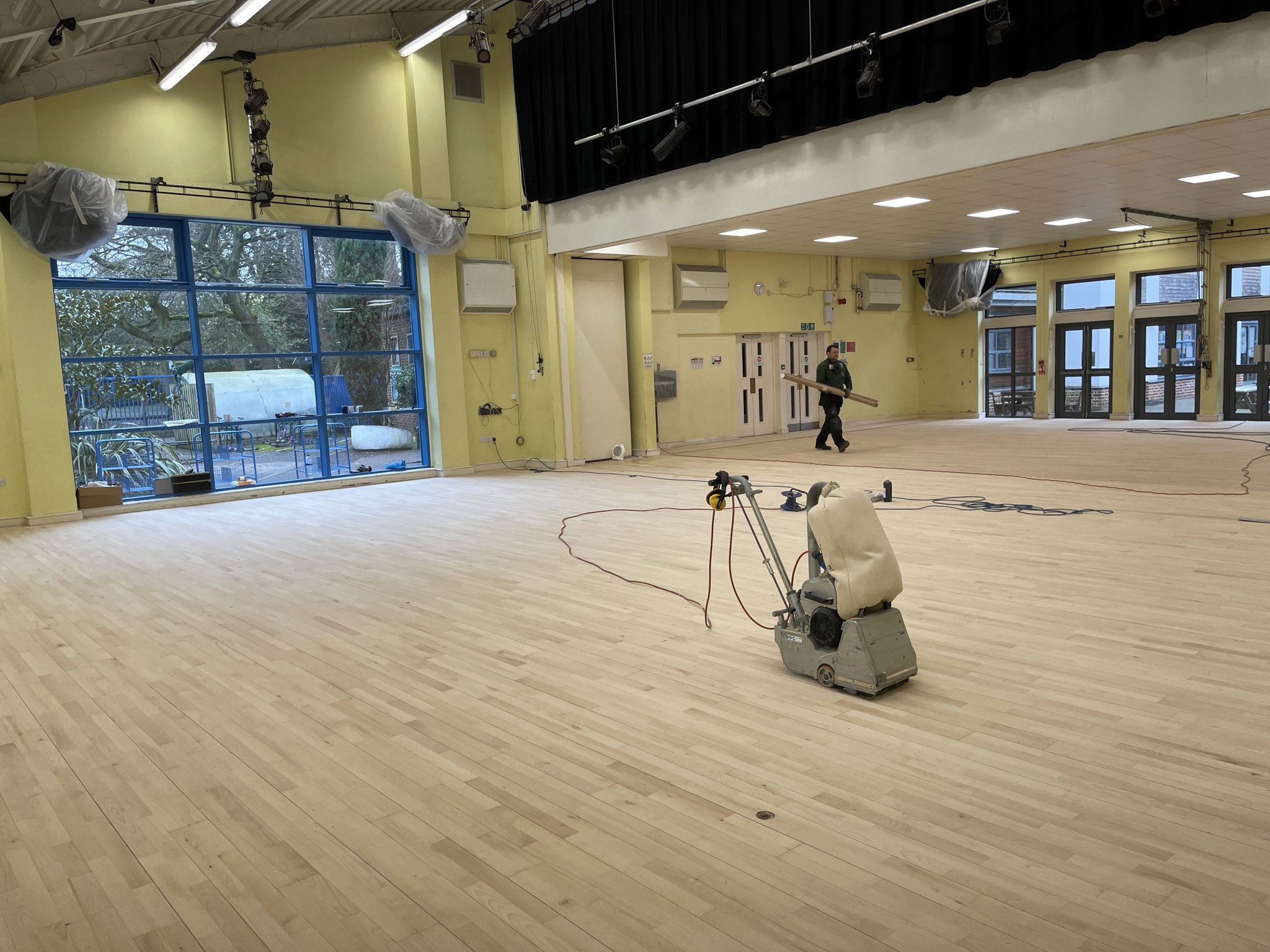 How to Prepapre for Wooden School Floors Restoration Project