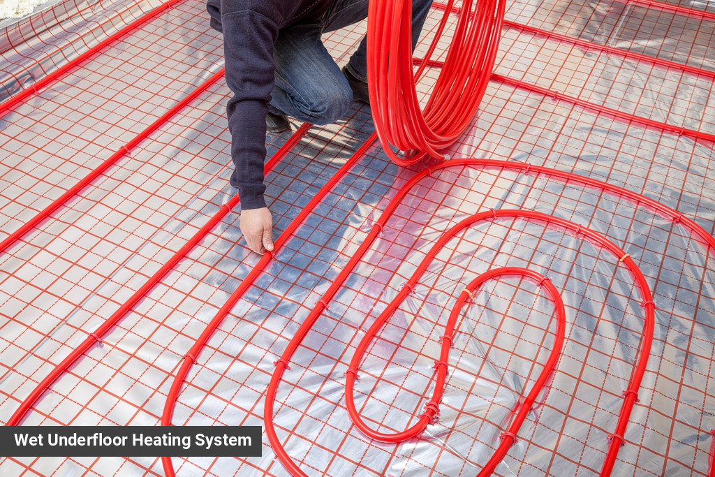 Wet Underfloor Heating System