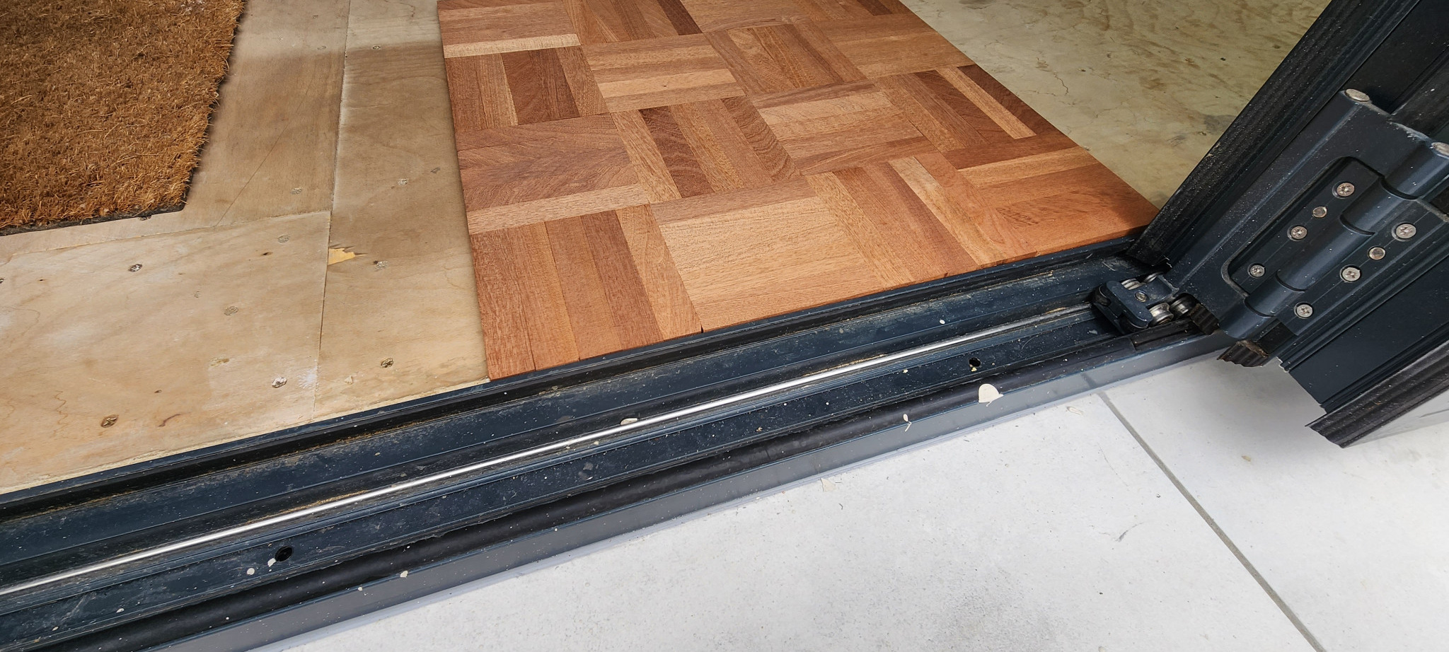 Before the floor installation... - Brockley
