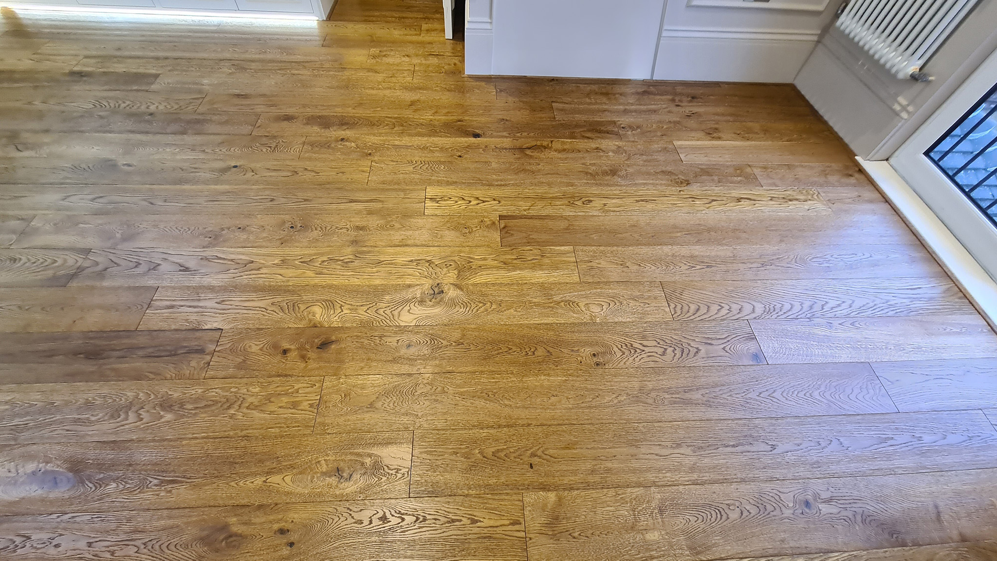 Evolve Engineered Oak Wood Flooring Installation - Crystal Palace