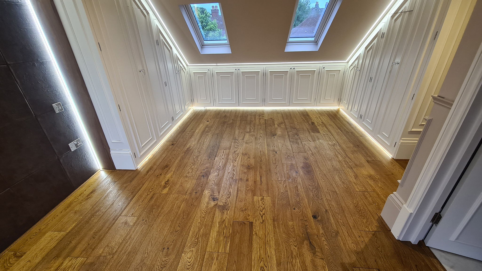 Evolve Engineered Oak Wood Flooring Installation - Crystal Palace