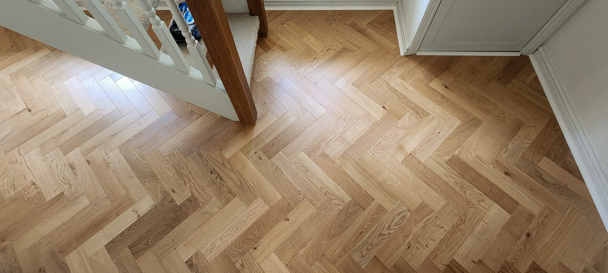 Herringbone Parquet Flooring Installation - Hemel Hempstead