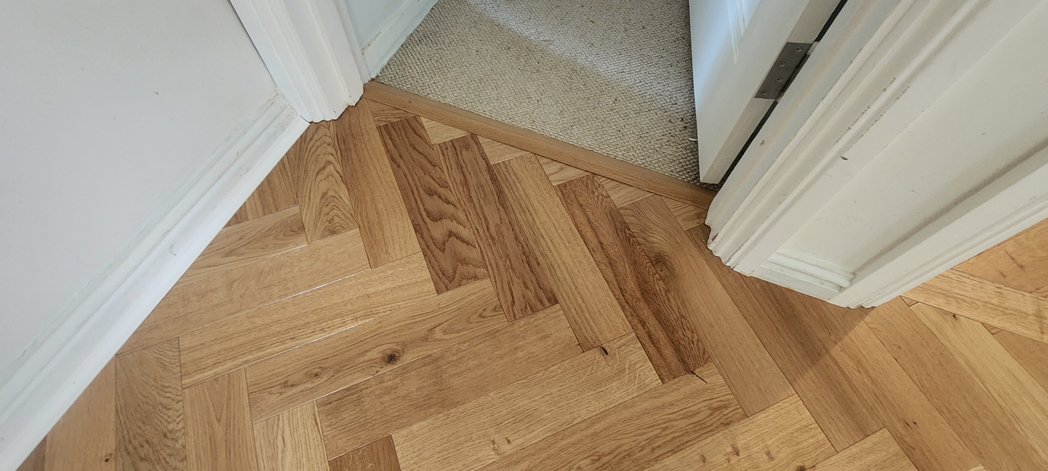 Herringbone Parquet Flooring Installation - Hemel Hempstead