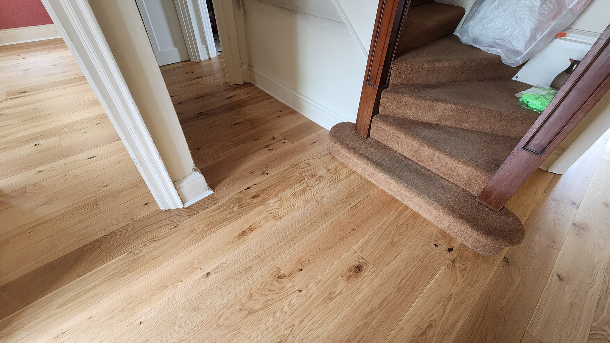 Timberlay Aurora Oak Engineered Floor Fitting - Kingston