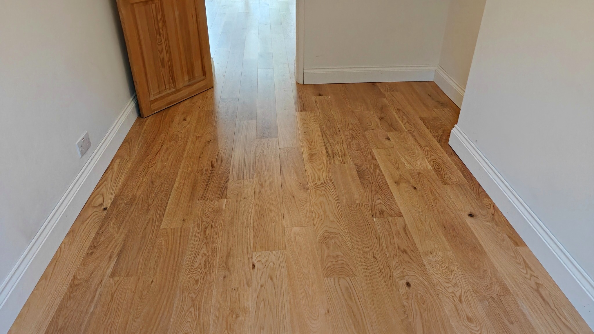 Engineered Oak Flooring Fitting - Islington
