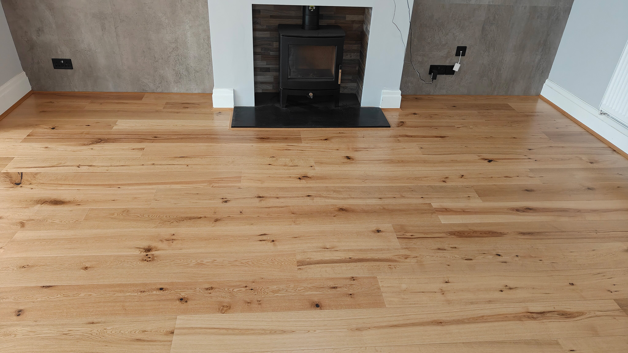Engineered Oak Flooring Installation - Chobham