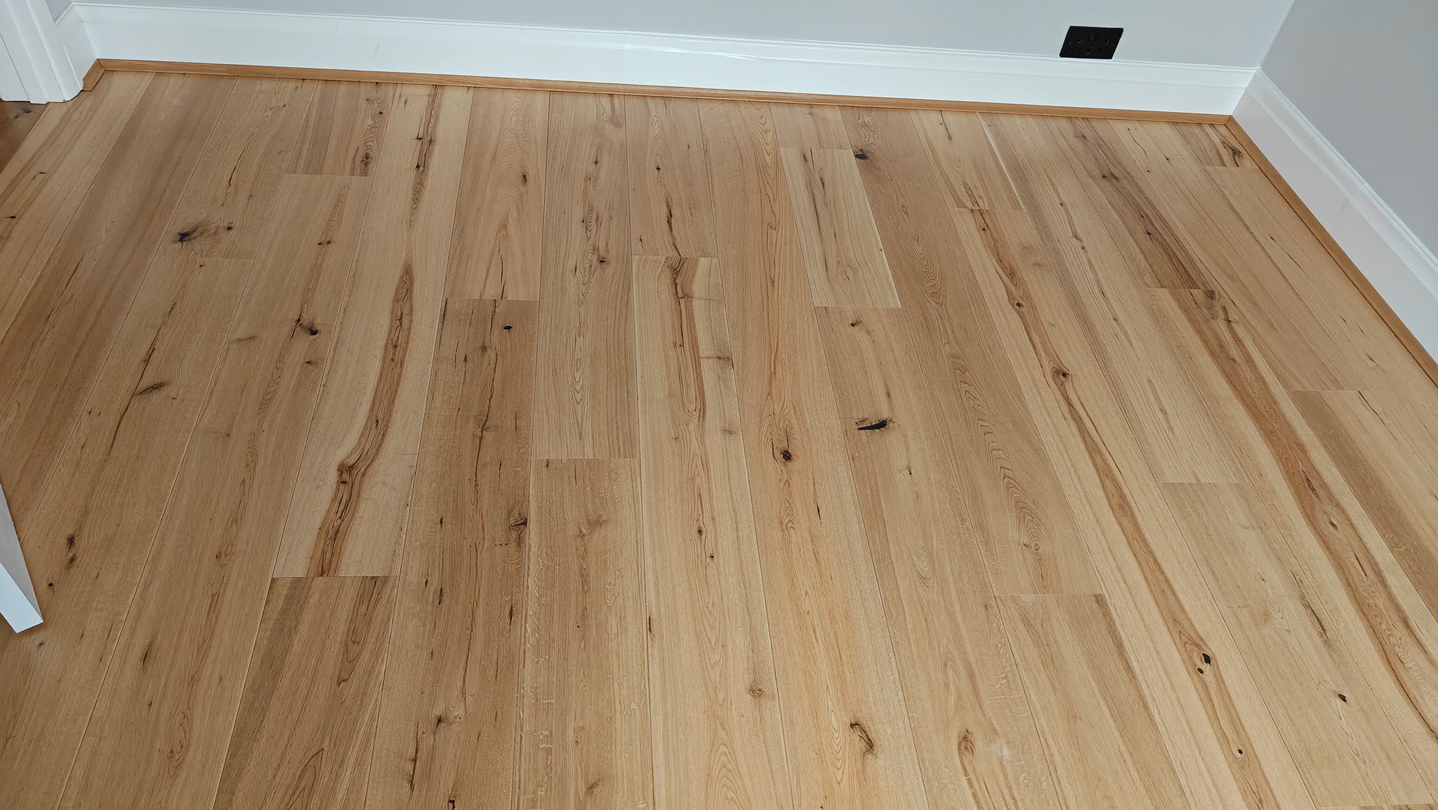 Engineered Oak Flooring Installation - Chobham