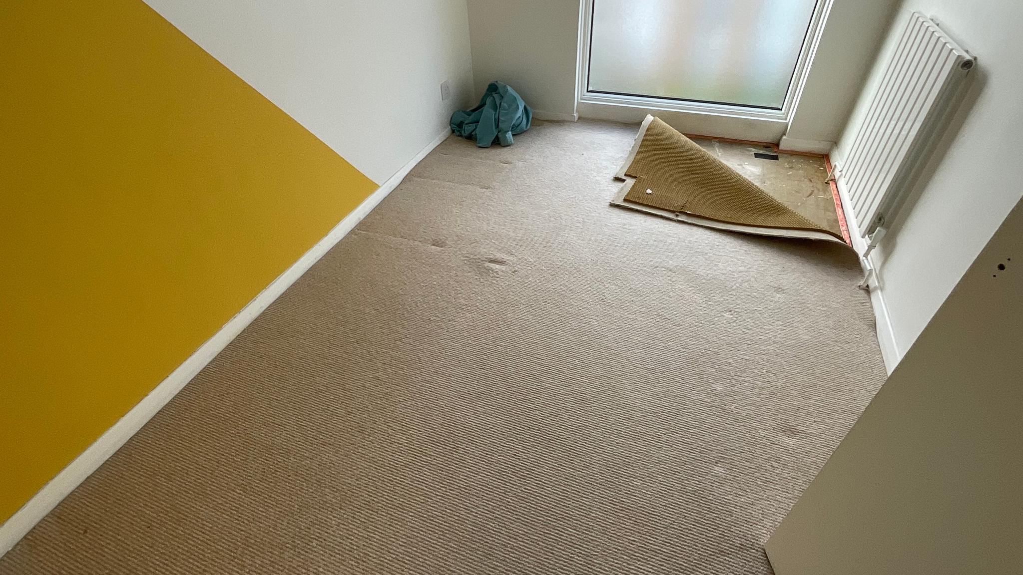 Before mosaic parquet fingers restoration - Blackheath
