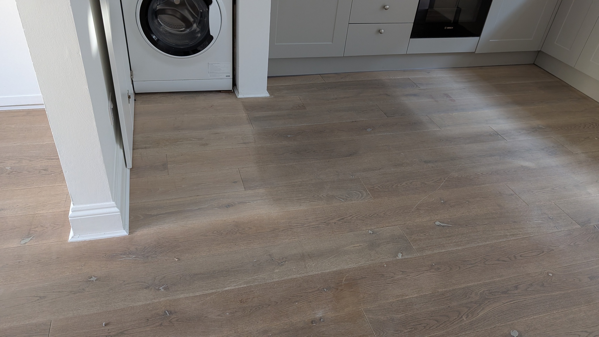 The floors before the restoration - Shepherds Bush