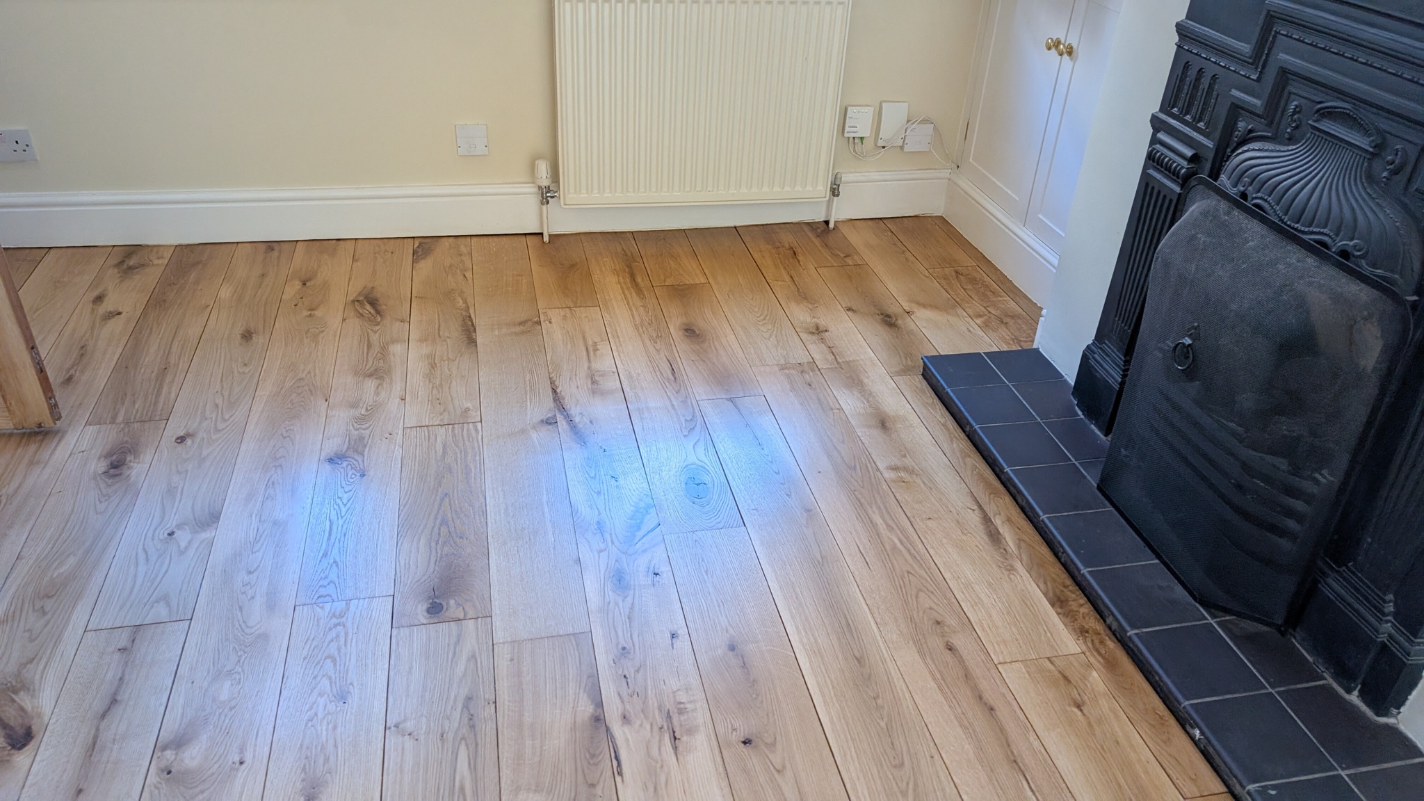 Solid Oak Flooring Restoration - Harpenden