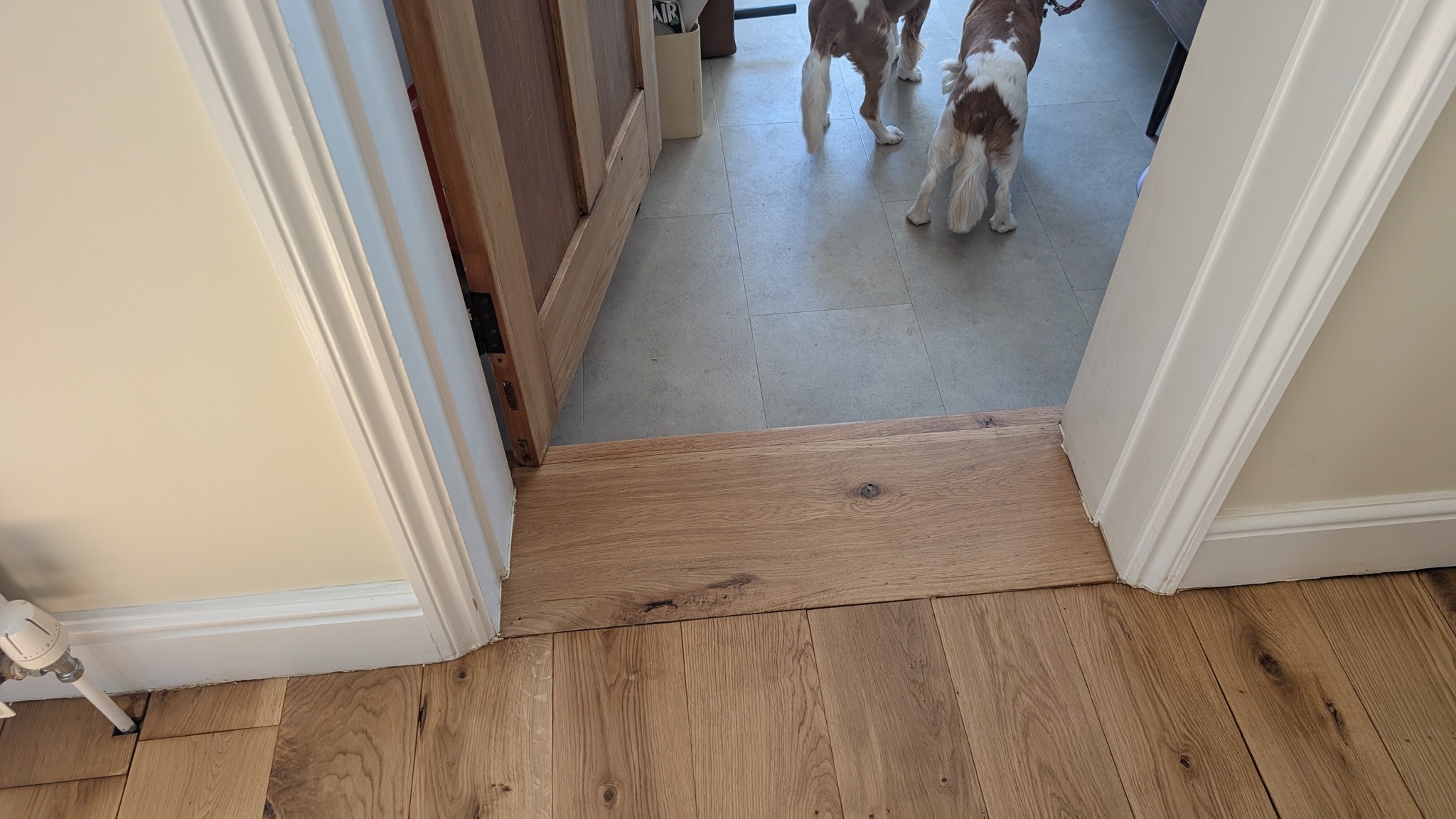 Solid Oak Flooring Restoration - Harpenden