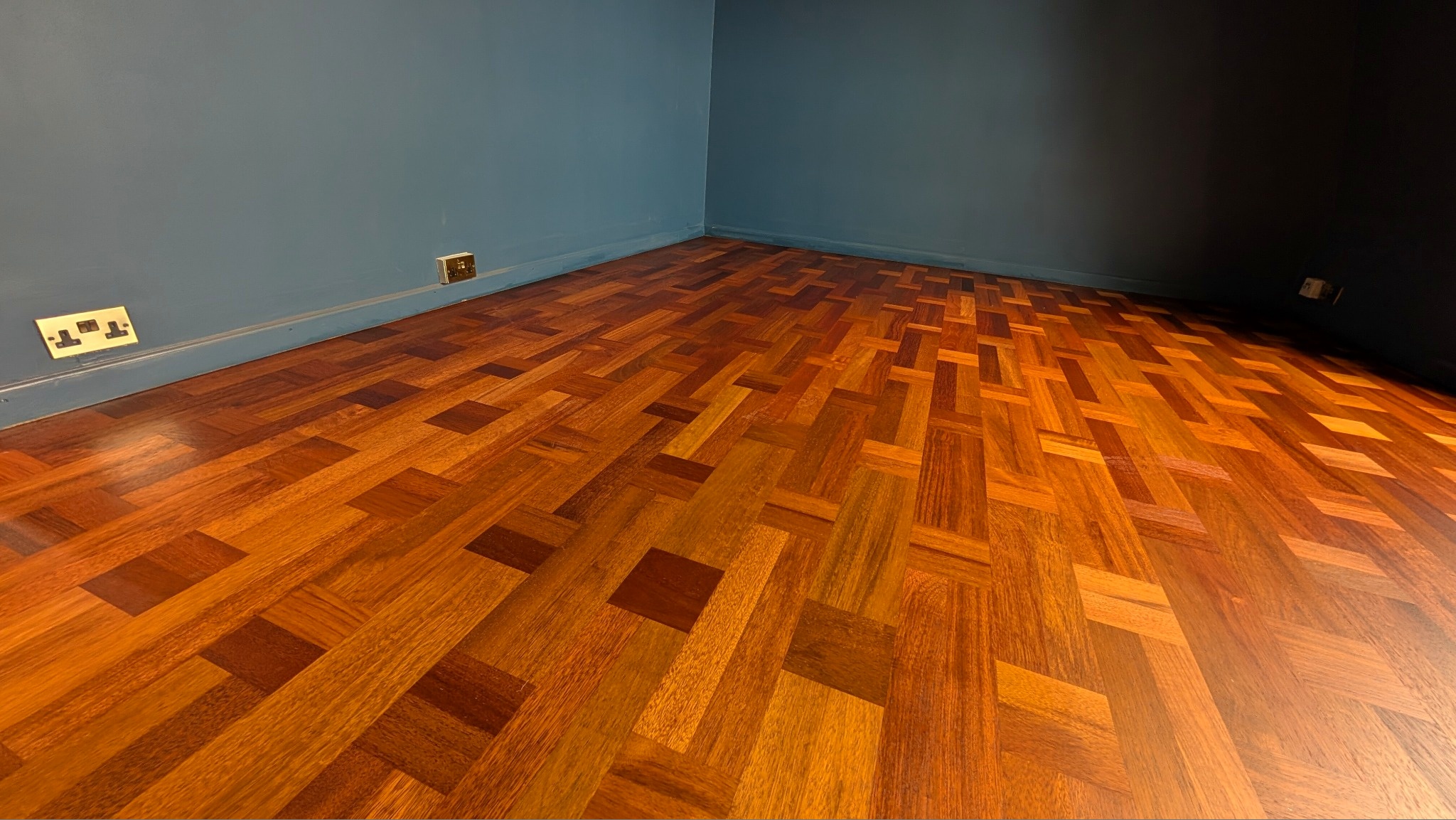 Renovation of Merbau Parquet Flooring - East Molesey
