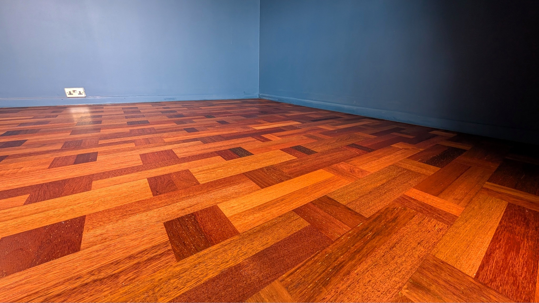 Renovation of Merbau Parquet Flooring - East Molesey