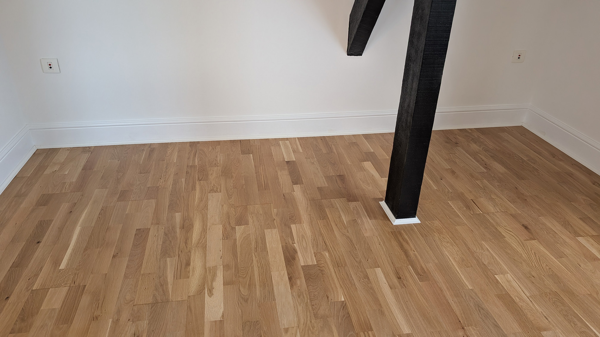 3-strip engineered oak floors restoration - Epsom