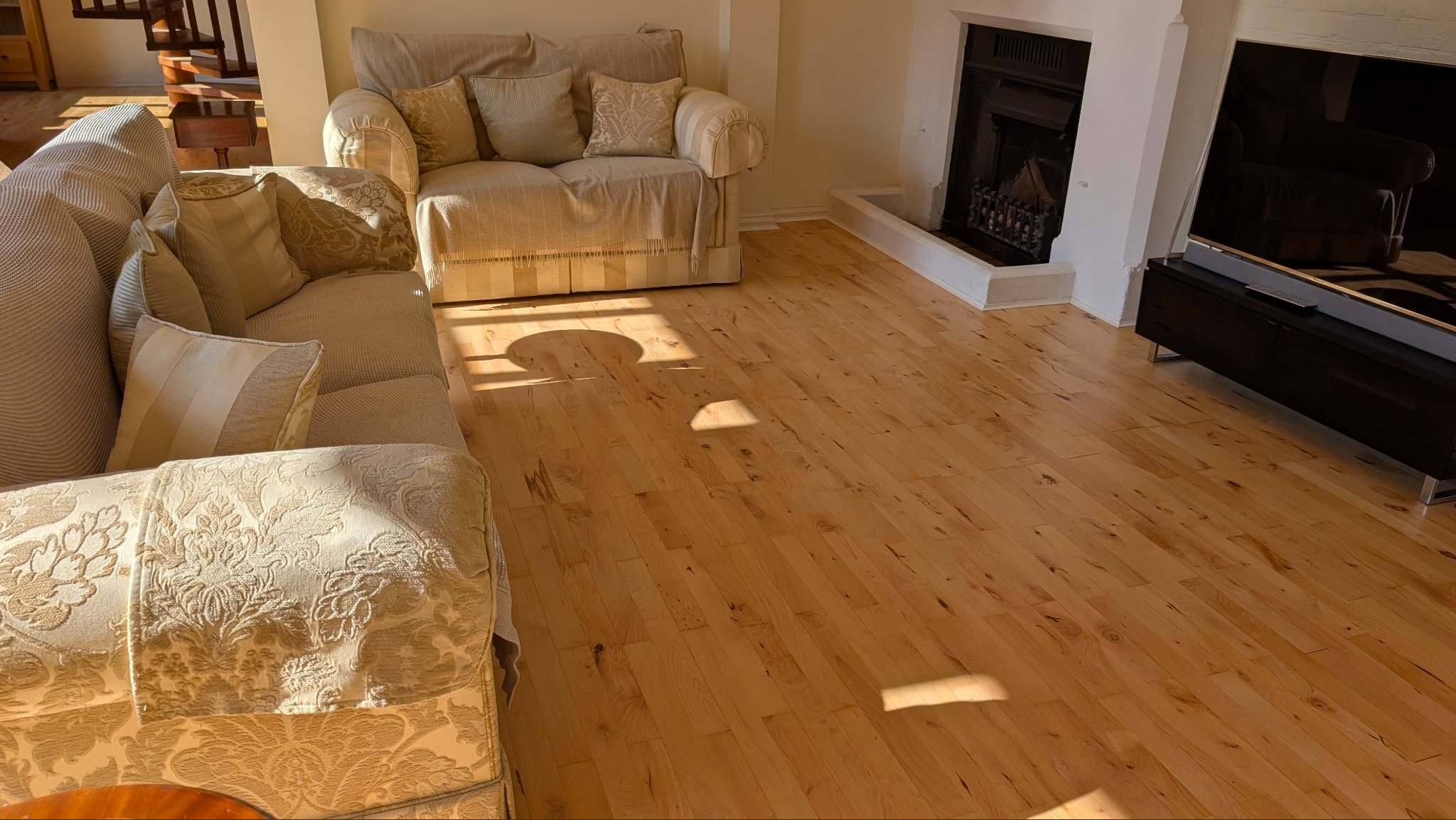 Junckers Beech Flooring Restoration - Aylesbury