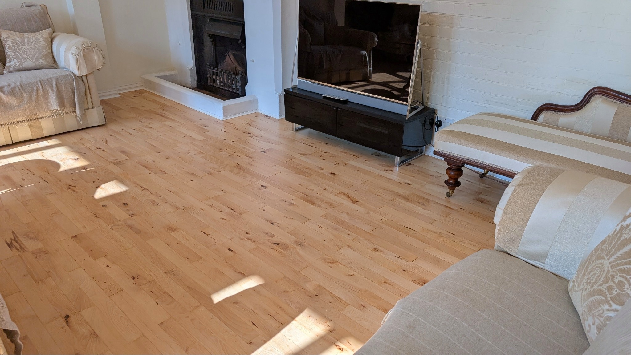 Junckers Beech Flooring Restoration - Aylesbury