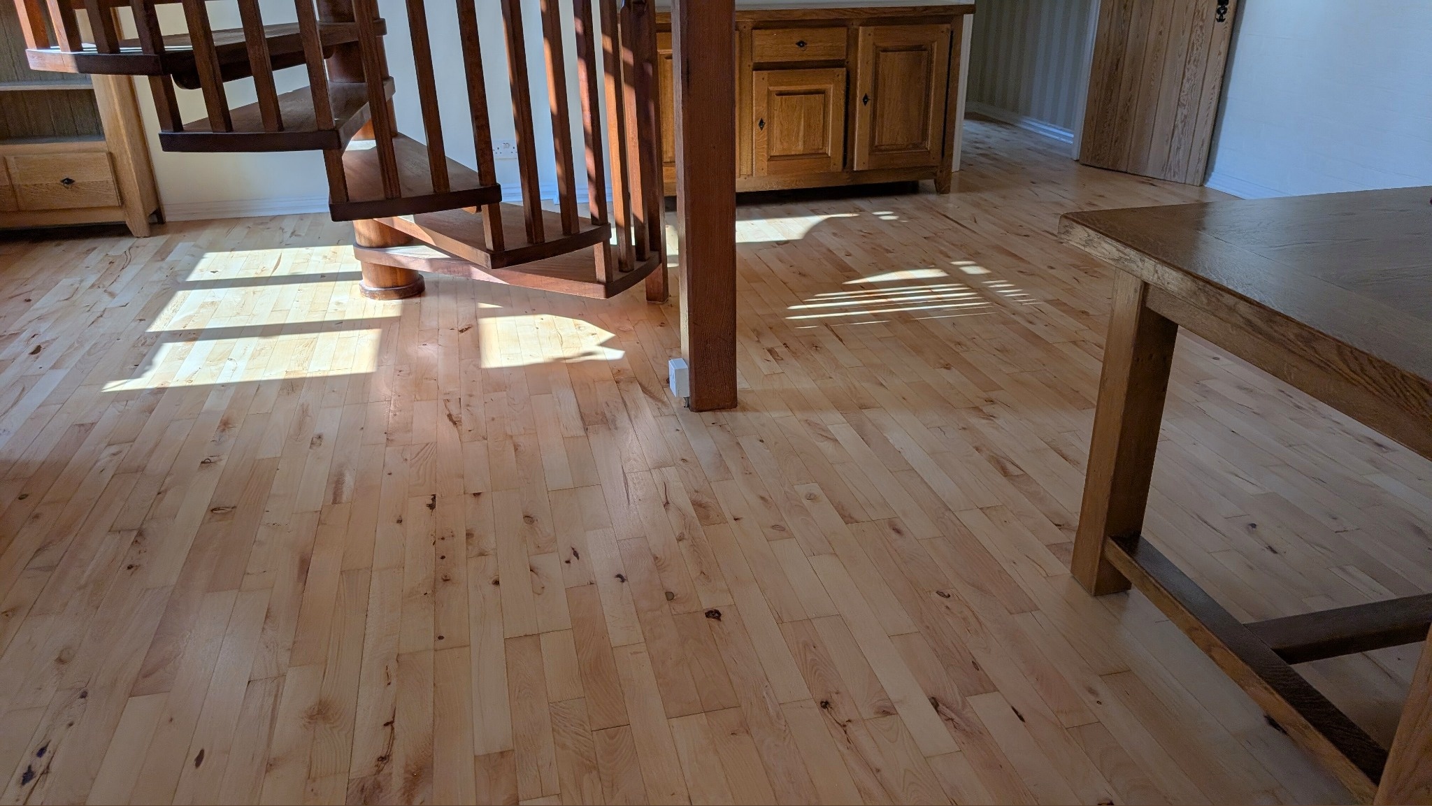 Junckers Beech Flooring Restoration - Aylesbury