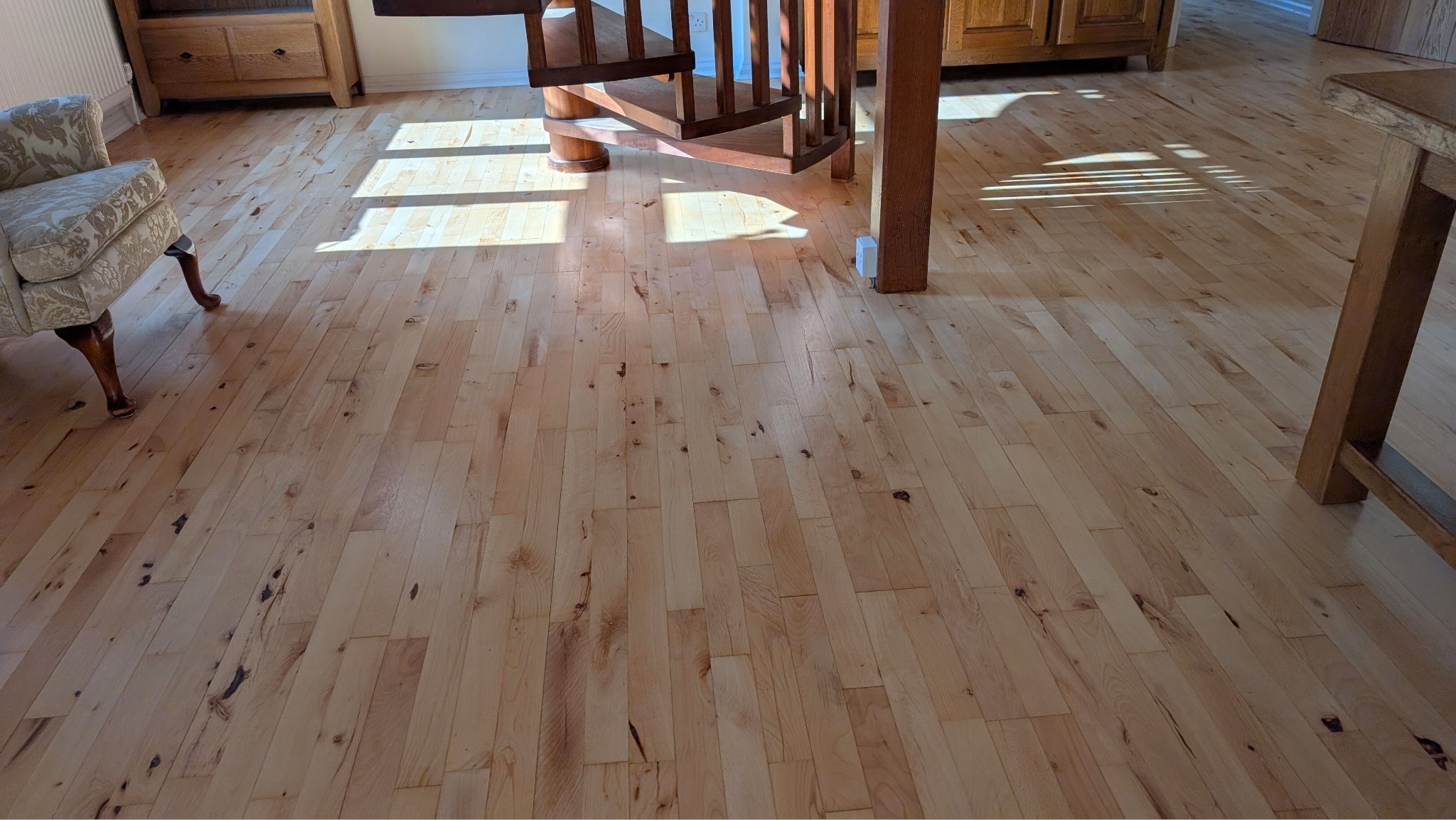 Junckers Beech Flooring Restoration - Aylesbury