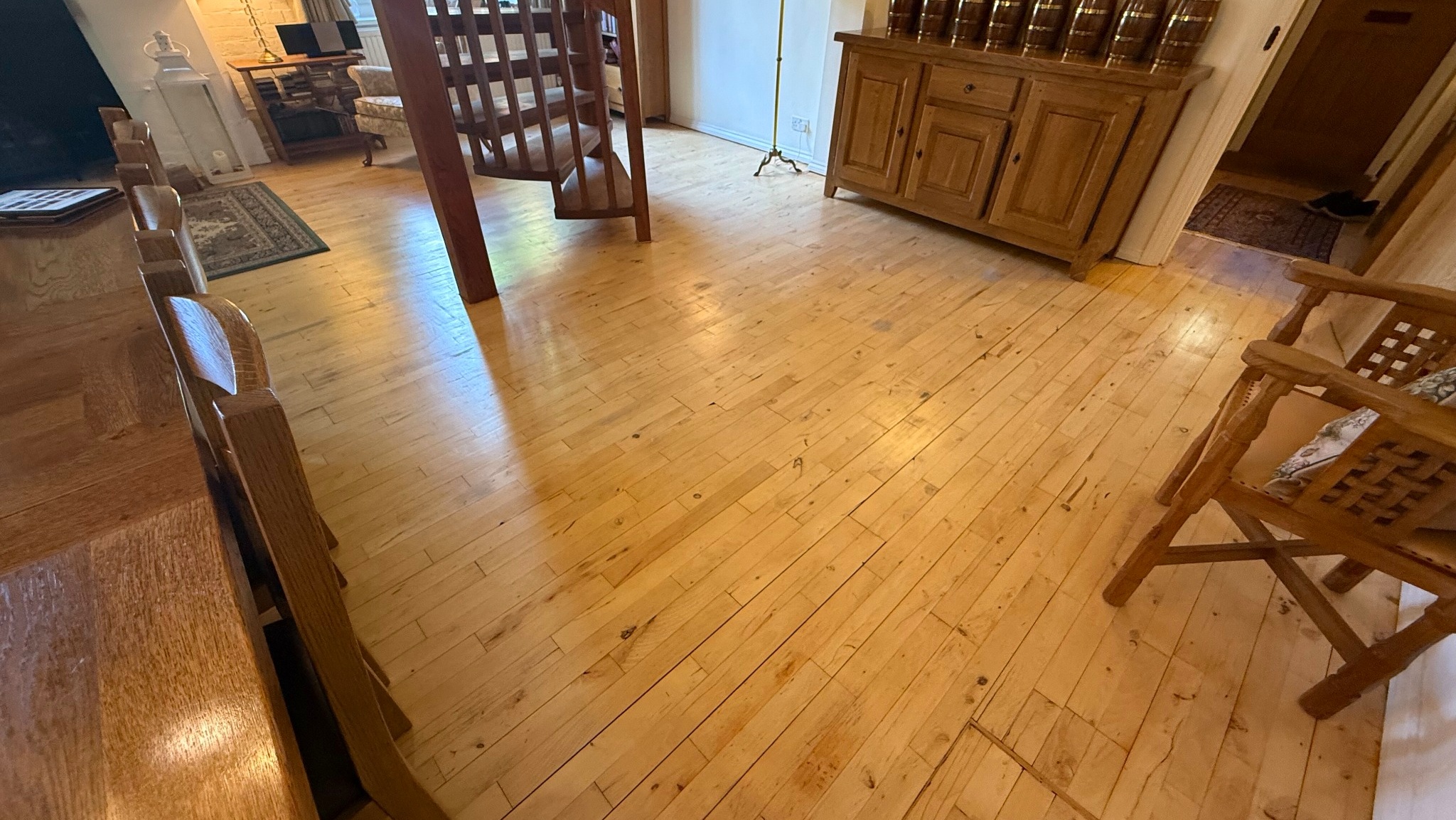 Junckers Beech Flooring Restoration - Aylesbury